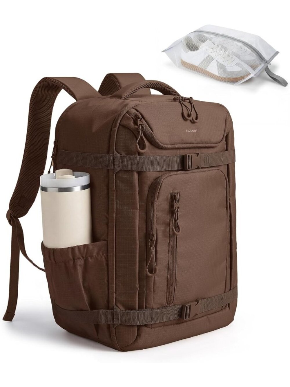 Versatile Travel Backpack for Laptops, 17-Inch, Unisex Carry-On Bag, Stylish